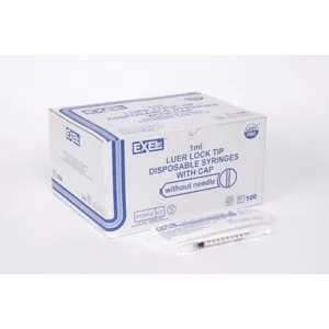 Exel TB Tuberculin Syringes With Luer Lock